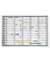 Jahresplaner Manager magnetisch 92,5 x 62,5cm