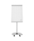 Flipchart mobil de Luxe, 12270F13, 68x106,5cm, lichtgrau, mit Rollen, mit 2 Seitenarmen