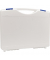 Moderationsbox 34 x 27,5 x 8,5 cm (B x H x T) Kunststoff weiß