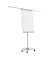 Flipchart Junior Plus mobil, 12269F14, 68x95cm, lichtgrau, mit Rollen, mit 2 Seitenarmen