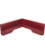 Eckablage Infinity Wall 114663003 rubinrot