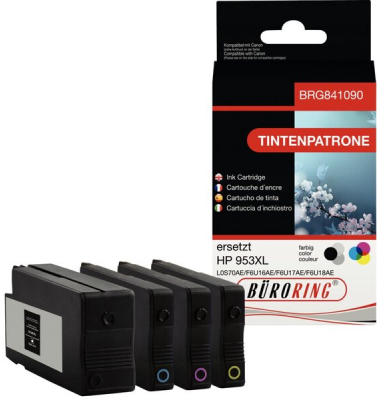 Multipack 4 Farben für HP OfficeJet Pro 7700 Serie,