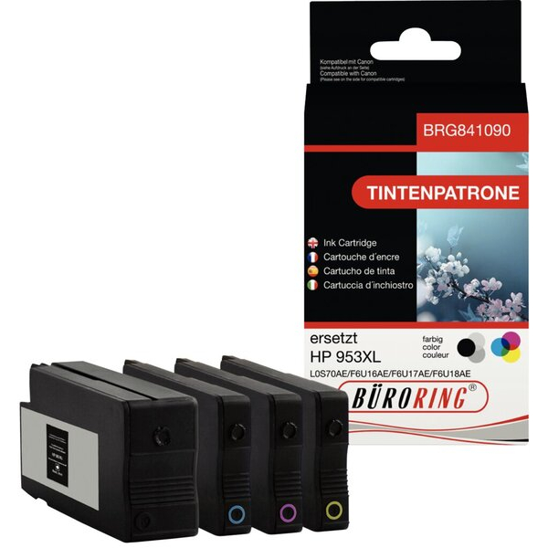 4016058008628 - Multipack 4 Farben für HP OfficeJet Pro 7700 Serie 4016058008628 Büroring