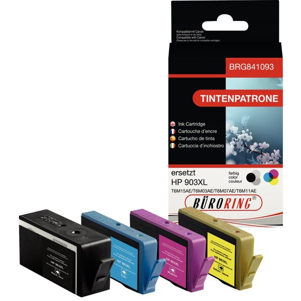 4016058008659 - Multipack 4 Farben für HP OfficeJet Pro 6900 Serie 4016058008659 Büroring