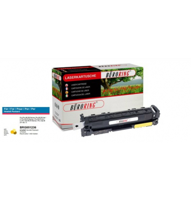 Toner BRG851236 (kompatibel zu Color LaserJet Pro M252-270), gelb, ca. 1400 Seiten