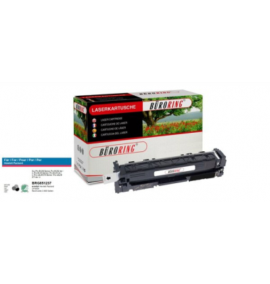 Toner Cartridge schwarz, # CF400X f&uuml;r Color LaserJet Pro M252/-270/