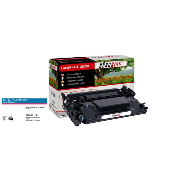 4016058009465 - Toner BRG851241 (kompatibel zu Color LaserJet Pro) schwarz ca 3100 Seiten 4016058009465 Büroring