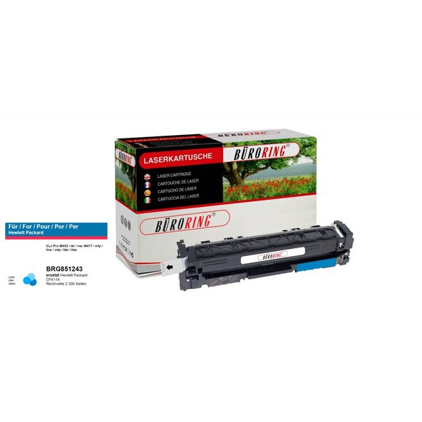 4016058009489 - Toner Cartridge cyan  CF411A für Color LaserJet Pro M452452dn 4016058009489 BRG851243