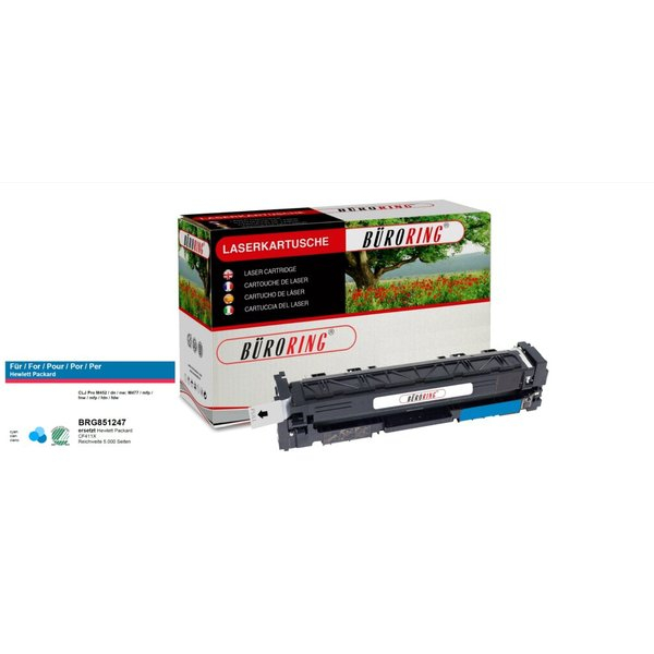 4016058009526 - Toner BRG851247 (kompatibel zu Color LaserJet Pro) cyan ca 5000 Seiten 4016058009526 Büroring