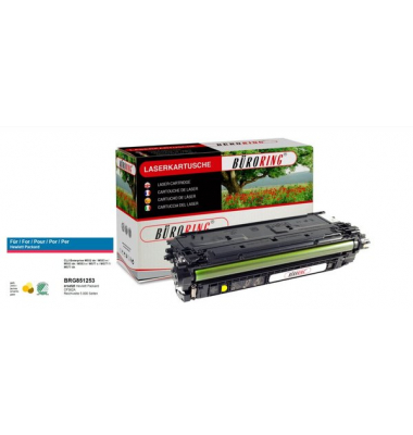 Toner BRG851253 (kompatibel zu Color LaserJet Pro), gelb, ca. 5000 Seiten