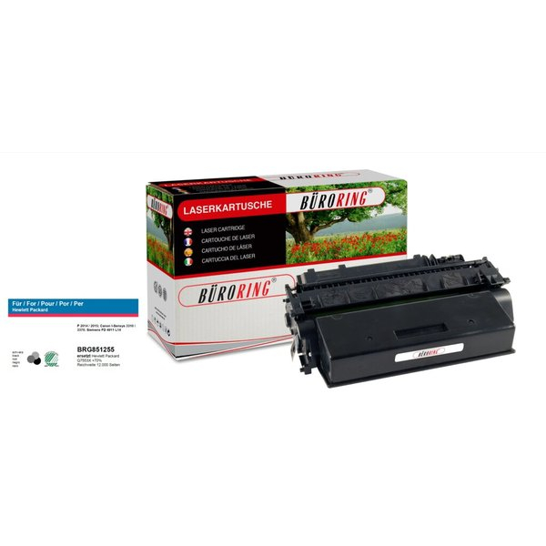 4016058009618 - Toner BRG851255 (kompatibel zu Color LaserJet Pro) schwarz ca 12000 Seiten 4016058009618 Büroring