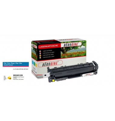 Toner BRG851259 (kompatibel zu HP Color Laserjet Pro), gelb, ca. 2500 Seiten