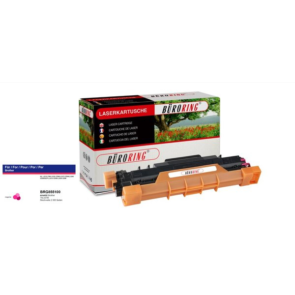 4016058014339 - Toner BRG855100 (kompatibel zu Brother HLL3210) magenta ca 2300 Seiten 4016058014339 Büroring