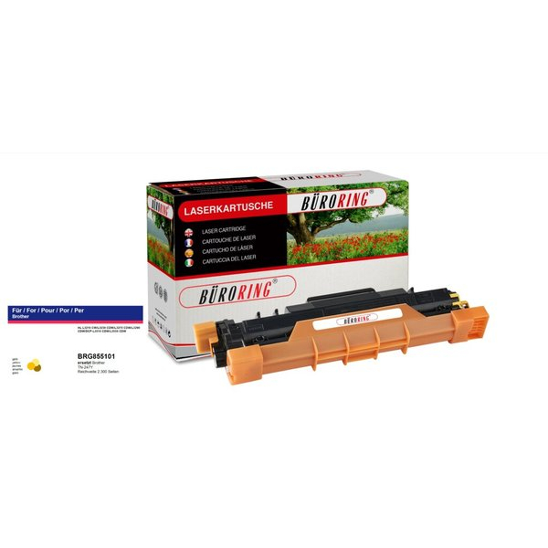4016058014346 - Toner BRG855101 (kompatibel zu Brother HLL3210) gelb ca 2300 Seiten 4016058014346 Büroring