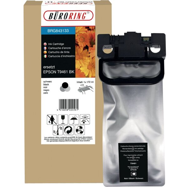 4016058224561 - Tintenpatrone XXL schwarz für Workforce Pro WF-C5290DW 5790DW 4016058224561 Büroring