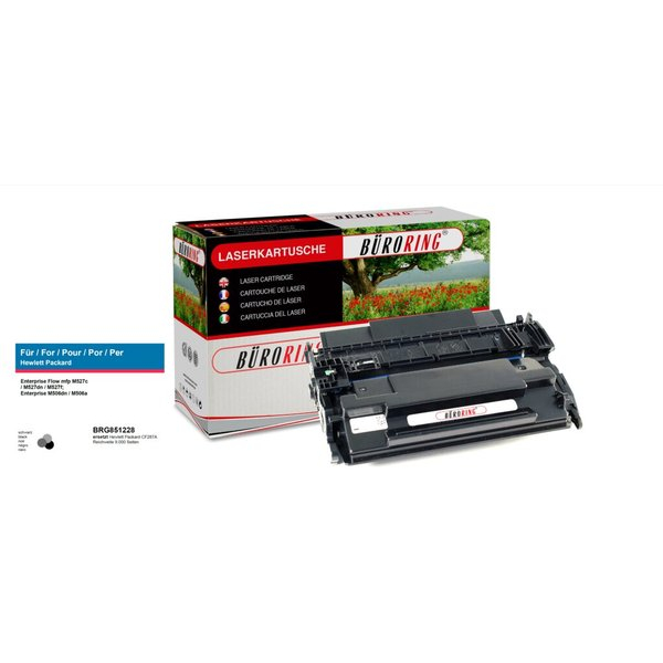 4016058512286 - Toner BRG851228 (kompatibel zu LaserJet M506dn CF287A) schwarz ca 9000 Seiten 4016058512286 Büroring