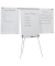 Flipchart X-tra Line Standard Plus 68x105cm lichtgrau auf Dreibeinstativ