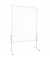 Moderationstafel X-tra!Line®, doppelseitig, Acryl, 120x150cm, farblos