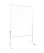 Moderationstafel X-tra!Line®, doppelseitig, Acryl, 120x150cm, farblos