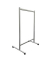Trennwand, mobil, Acryl, 1.230x720x2.010 mm, farblos