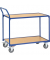 Tischwagen 2740 850x500mm 2Böden blau