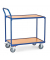 Tischwagen 2740 850x500mm 2Böden blau