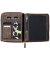 Organizer Charon, DIN A5, Leder, braun Notizblock, Handyfach