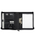 Ringbuchmappe BERGAMO mit Hebelmechanik RV schwarz 370x310x65mm