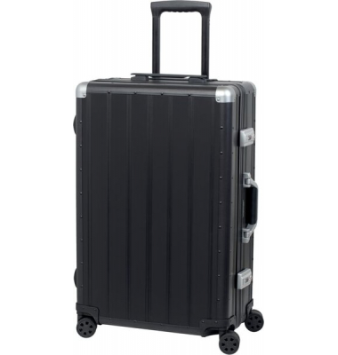 Reise-Trolley AURIGA Aluminium schwarz