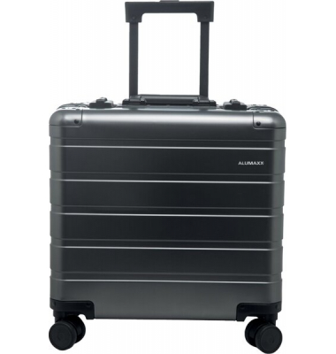 Business Trolley, Gravity, Alu, grau TSA-Schloss, 2 Tragegriffe
