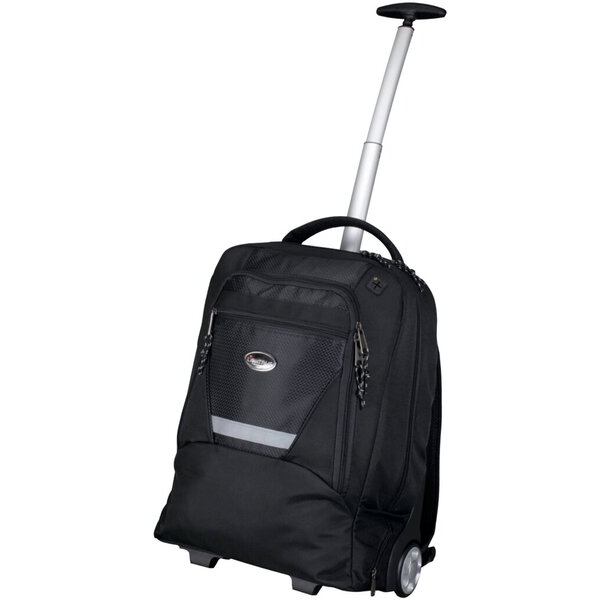 4021068460052 - Trolley Rucksack Master Nylon schwarz verstaubare Tragegurte 4021068460052 JÜSCHA