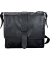 Umhängetasche Neo, Leder, dunkelbraun pflanzlich gegerbt, Laptopfach