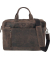 Laptoptasche Raily, Leder, braun Tragegriffe, Trolleyband