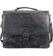Businesstasche Scratch, Leder, schwarz Businesstasche Scratch, Leder, schwarz