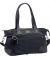 Damentasche Heaven, schwarz Canvas-Lederimitat Materialmix