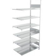 Büroanbauregal 2200 x 1000 x 600 mm S3 Büro Steck Compact