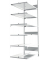 Büroanbauregal 2200 x 1000 x 600 mm S3 Büro Steck Compact