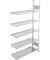Büroanbauregal 1850 x 1000 x 300 mm S3 Büro Steck Compact