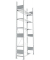 Bürogrundregal 2200 x 1000 x 300 mm S3 Büro Steck Compact