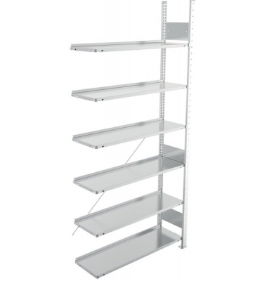Büroanbauregal 2200 x 1000 x 300 mm S3 Büro Steck Compact