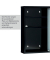 Medizinschrank DIN 13169 schwarz