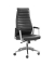Chefsessel my Deluxe, schwarz / silber, mit Armlehnen, bis 120kg