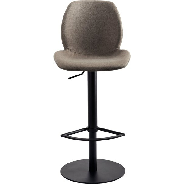 4032376012444 - Mayer Sitzmöbel Bar- und Tresenhocker myMARCO Muschelgrau-meliert Stoff Säulenfuß