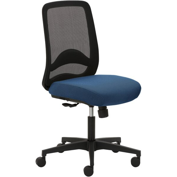 4032376020104 - Drehstuhl myTRITON niedriger Netz- rücken schwarz Sitzpolster blau 4032376020104 Mayer 4032376020104 - Drehstuhl myTRITON niedriger Netz- rücken schwarz Sitzpolster blau 4032376020104 Mayer