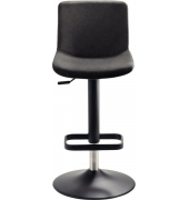 Hochstuhl myDIVO, schwarzgrau, Gestell schwarz, Tellerfuß