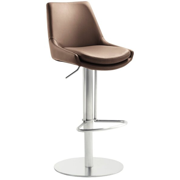 4032376525838 - Hochstuhl myKLEO mocca Gestell edelstahl gebürstet Tellerfuß 4032376525838 Mayer 4032376525838 - Hochstuhl myKLEO mocca Gestell edelstahl gebürstet Tellerfuß 4032376525838 Mayer
