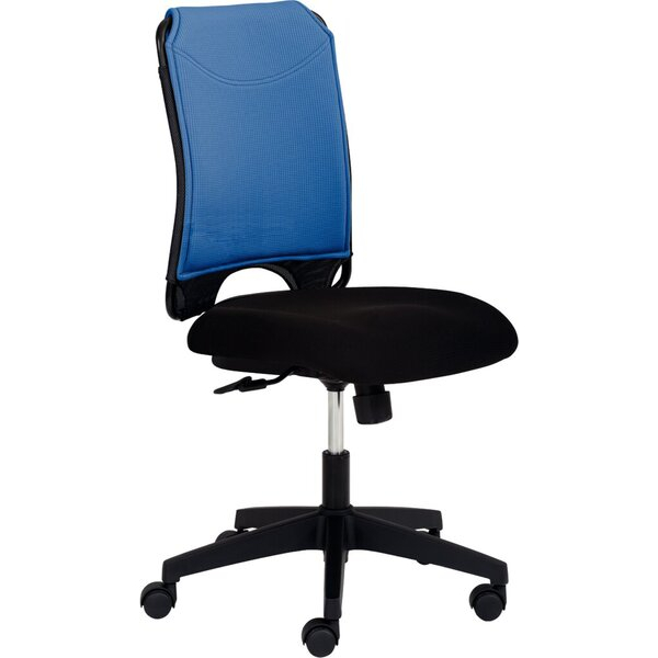 4032376080757 - Drehstuhl 2333 ohne Armlehnen blau Sitz schwarz gepolstert 4032376080757 Mayer 4032376080757 - Drehstuhl 2333 ohne Armlehnen blau Sitz schwarz gepolstert 4032376080757 Mayer