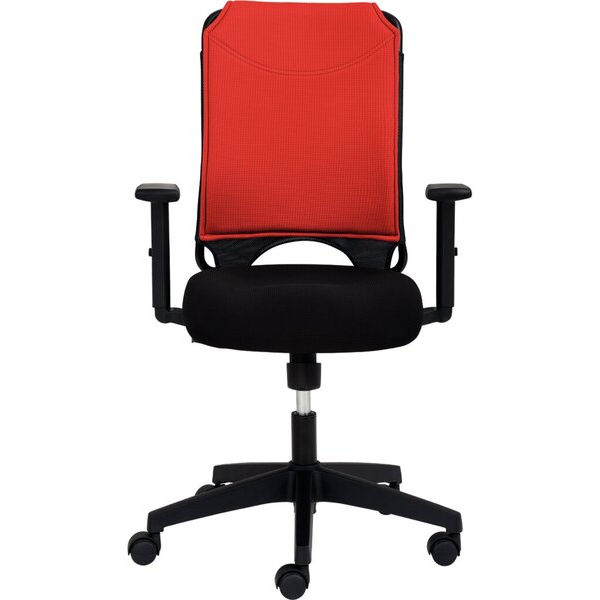 4032376089170 - Drehstuhl 2333 mit Armlehnen rot Sitz schwarz gepolstert 4032376089170 Mayer 4032376089170 - Drehstuhl 2333 mit Armlehnen rot Sitz schwarz gepolstert 4032376089170 Mayer