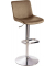 Hochstuhl myDIVO, beige, Gestell chrom, Tellerfuß