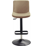 Hochstuhl myDIVO, beige, Gestell schwarz, Tellerfuß